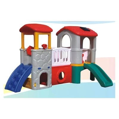 MYTS Large Play Slide Twin Tower for kids 